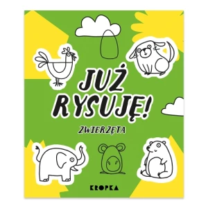 Już rysuję! Zwierzęta Wydawnictwo kropka