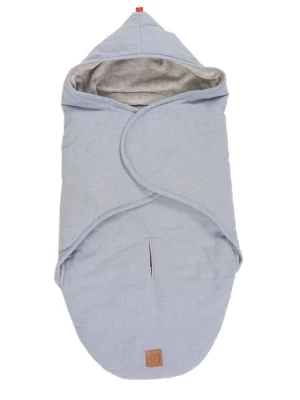 Kaiser Naturfellprodukte Becik "Molly" w kolorze szaroniebieskim - 80 x 35 cm rozmiar: onesize