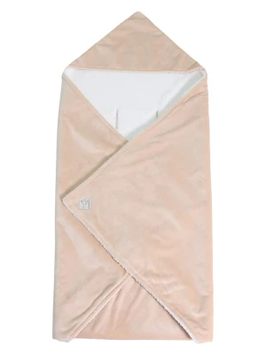 Kaiser Naturfellprodukte Becik "Winter Wrap" w kolorze beżowym - 85 x 85 cm rozmiar: onesize