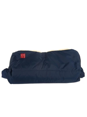 Kaiser Naturfellprodukte Ogrzewacz wełniany "Big Double" w kolorze granatowym do rąk - 45 x 22 cm rozmiar: onesize