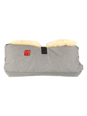 Kaiser Naturfellprodukte Ogrzewacz wełniany "Big Double" w kolorze szarym do rąk - 45 x 22 cm rozmiar: onesize