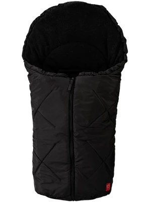 Kaiser Naturfellprodukte Śpiworek "Fleece" w kolorze czarnym - 80 x 40 cm rozmiar: onesize