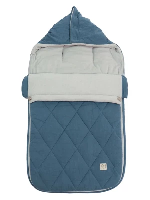 Kaiser Naturfellprodukte Śpiworek letni "Anny" w kolorze niebieskim - 90 x 42 cm rozmiar: onesize