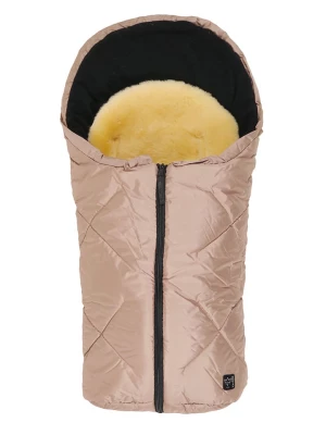 Kaiser Naturfellprodukte Śpiworek "Little Sheepy" w kolorze jasnobrązowym - 40 x 80 cm rozmiar: onesize