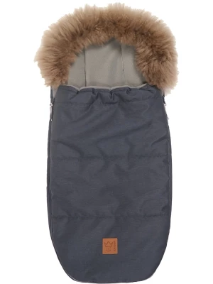 Kaiser Naturfellprodukte Śpiworek termiczny "Louis" w kolorze granatowym - 98 x 45 cm rozmiar: onesize