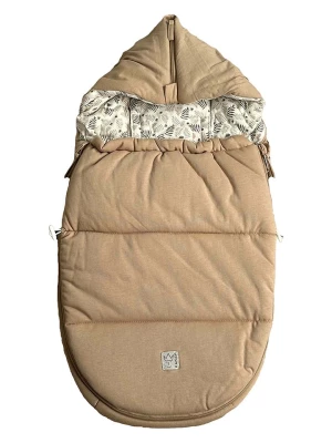 Kaiser Naturfellprodukte Śpiworek w kolorze jasnobrązowym do fotelika - 80 x 40 cm rozmiar: onesize