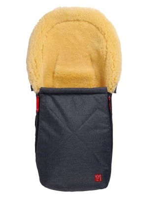 Kaiser Naturfellprodukte Śpiworek wełniany "Emma" w kolorze czarnym - 80 x 37 cm rozmiar: onesize