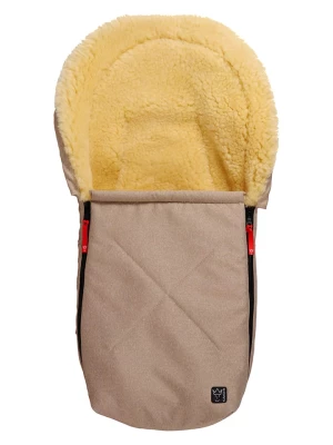 Kaiser Naturfellprodukte Śpiworek wełniany "Emmi" w kolorze beżowym - 80 x 37 cm rozmiar: onesize