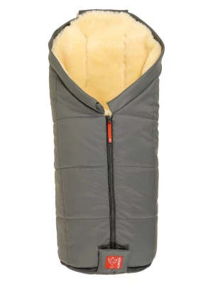 Kaiser Naturfellprodukte Śpiworek wełniany "Iglu" w kolorze antracytowym - 93 x 45 cm rozmiar: onesize