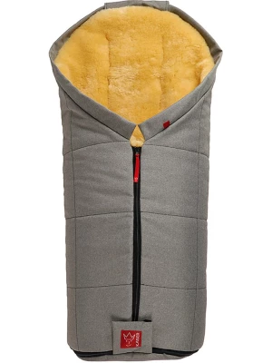 Kaiser Naturfellprodukte Śpiworek wełniany "Iglu" w kolorze jasnoszarym - 93 x 45 cm rozmiar: onesize