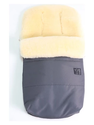 Kaiser Naturfellprodukte Śpiworek wełniany "Natty" w kolorze antracytowym - 85 x 45 cm rozmiar: onesize
