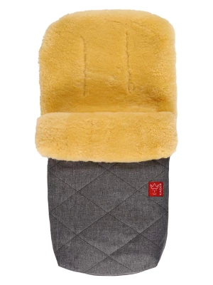 Kaiser Naturfellprodukte Śpiworek wełniany "Natty" w kolorze antracytowym - 85 x 45 cm rozmiar: onesize