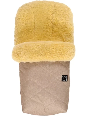 Kaiser Naturfellprodukte Śpiworek wełniany "Natty" w kolorze beżowym - 85 x 45 cm rozmiar: onesize