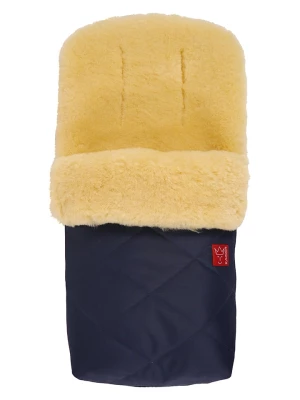 Kaiser Naturfellprodukte Śpiworek wełniany "Natty" w kolorze granatowym - 85 x 45 cm rozmiar: onesize