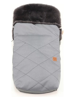 Kaiser Naturfellprodukte Śpiworek wełniany "Natura Graphit" w kolorze antracytowym - 85 x 45 cm rozmiar: onesize