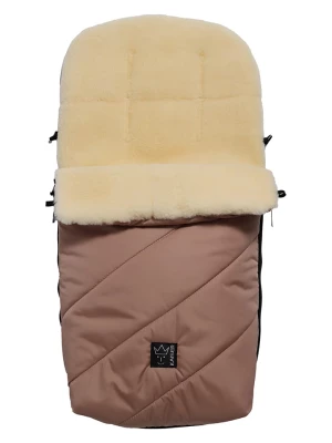 Kaiser Naturfellprodukte Śpiworek wełniany "Polar" w kolorze jasnobrązowym - 85 x 43 cm rozmiar: onesize