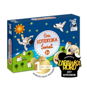 Kapitan Nauka. Gra Loteryjka. Świat 3+ Kapitan nauka
