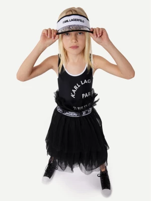 Karl Lagerfeld Kids Strój kąpielowy Z30060 S Czarny