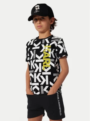 Karl Lagerfeld Kids Szorty sportowe Z30025 D Czarny Regular Fit