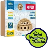 Kartonowe klocki konstrukcyjne CARDBLOCKS. Kopuła Egmont