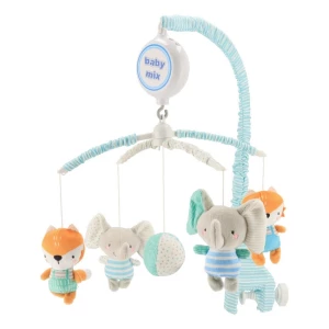 Karuzela Baby Mix słonie i lisy