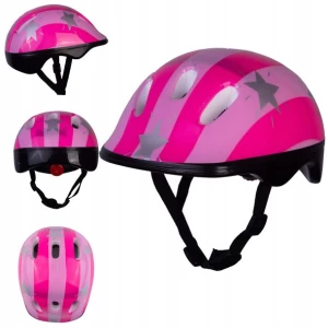 ﻿Kask Dziecięcy Rowerowy Na Rower Rolki Hulajnogę Regulacja