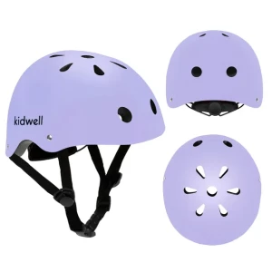 KASK ochronny Kidwell ORIX II Violet M Fiolet rower hulajnoga matowy