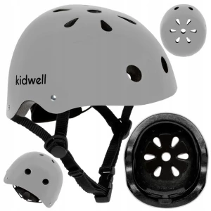 KASK ROWEROWY DLA DZIECI na Rower KIDWELL ORIX II ROZMIAR M REGUL. 52-56 cm