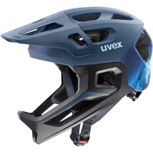 Kask Rowerowy Dziecięcy Uvex React Jr. Fullface Niebieski