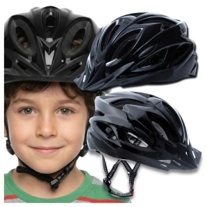 Kask Rowerowy MTB Szosowy dla Dziecka na Rower Regulowany 48-54 cm Daszek