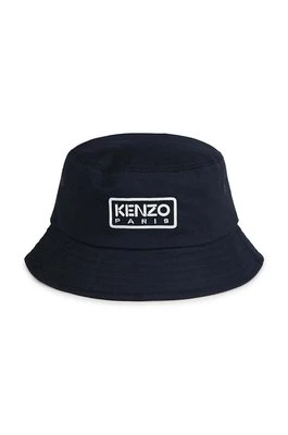 Kenzo Kids kapelusz bawełniany dziecięcy kolor niebieski bawełniany Kenzo kids