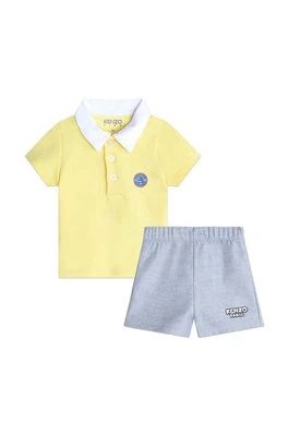 Kenzo Kids komplet niemowlęcy kolor żółty Kenzo kids