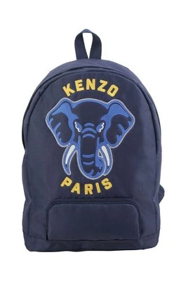 Kenzo Kids plecak dziecięcy kolor niebieski mały z aplikacją Kenzo kids
