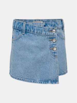 Kids ONLY Spódnica jeansowa Jenny 15295800 Niebieski Regular Fit