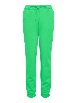 Kids ONLY Spodnie dresowe 15246735 Zielony Regular Fit
