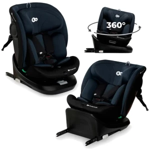 KINDERKRAFT I-GROW I-SIZE FOTELIK SAMOCHODOWY 40-150 CM 0-36 KG BLACK