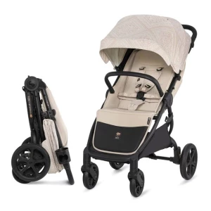 Kinderkraft kompaktowy Wózek spacerowy MITZY Bizuu Whisper Dune