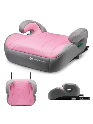 Kinderkraft Siedzisko samochodowe "I-BOOST" w kolorze jasnoróżowym - grupa 2/3 rozmiar: onesize