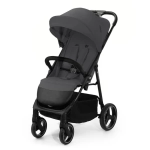 ﻿Kinderkraft Wózek spacerowy do 22kg lekki i zwrotny duży kosz TRIG 3 Grey