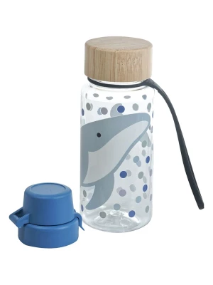 Kindsgut Bidon "Whale" w kolorze niebieskim - 400 ml rozmiar: onesize