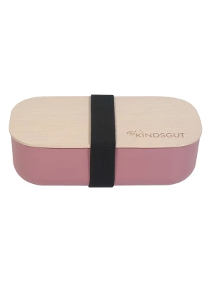 Kindsgut Pojemnik w kolorze jasnoróżowym na lunch - 20,5 x 5,5 x 11,5 cm rozmiar: onesize