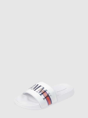 Klapki z detalami z logo T.Hilfiger Kids Shoes