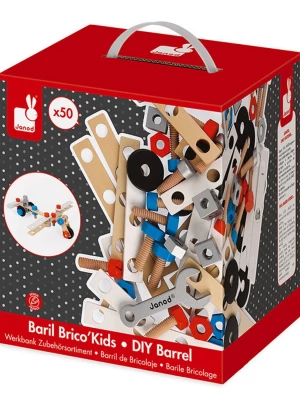 Klocki konstrukcyjne Janod Zestaw konstruktora Brico Kids