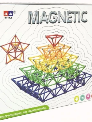 KLOCKI MAGNETYCZNE KONSTRUKCYJNE ZESTAW 250 szt