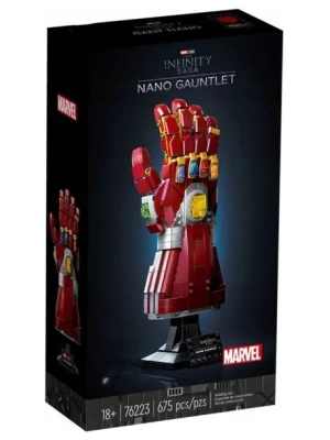 ﻿Klocki Marvel Nanorękawica Iron Man Kamienie Mocy 675 Elementów