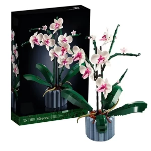Klocki ORCHIDEA Kwiaty  ORCHID Bukiet Prezent Storczyk 608  Zestaw Klocków