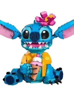 Klocki Stitch 744 el | Duża Figurka Stich Model Kolekcja Prezent Dzieci!