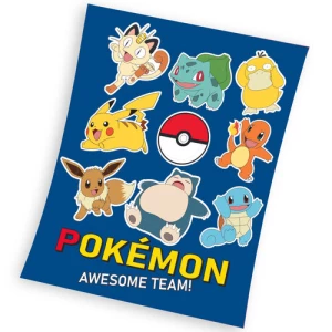 Koc dziecięcy Pokémon Ready to fight, 130 x 160 cm 4-Home