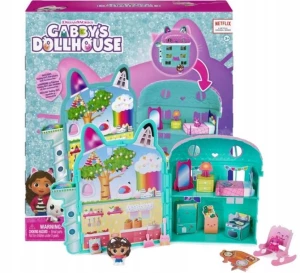 Koci Domek Gabi Domek dla lalek + figurka + akcesoria Spin Master 22,86 cm