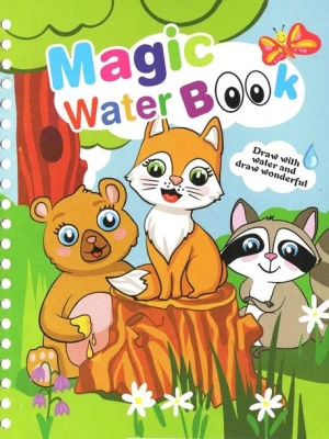 KOLOROWANKA WODNA MALOWANKA MAGICZNE kolorowanki MAGIC Słodkie zwierzaki